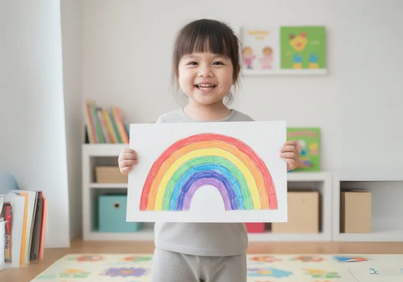 5 lợi ích vàng của việc cho bé tập tô màu mỗi ngày