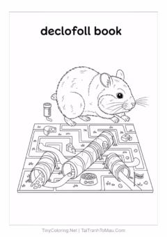 Hoạt động hàng ngày của chú hamster tinh nghịch