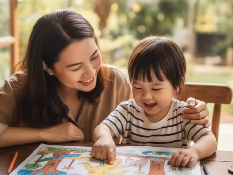 Dạy Bé Kể Chuyện Qua Tranh Tô Màu: Hướng Dẫn A-Z Cho Cha Mẹ [4 Bước]