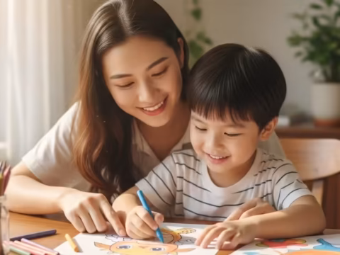 Tranh Tô Màu Hoạt Hình Giúp Bé Sáng Tạo Câu Chuyện [4 Bước]