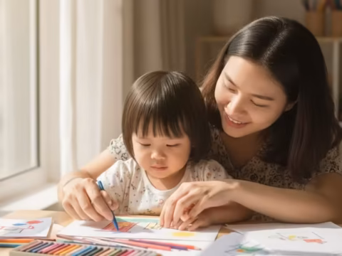 5 Hoạt Động Kết Hợp Tô Màu Và Vẽ Tự Do: Khơi Nguồn Sáng Tạo Cho Bé