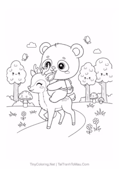 tranh-to-mau-gau-truc-chibi