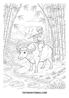 chú cuội chăn trâu