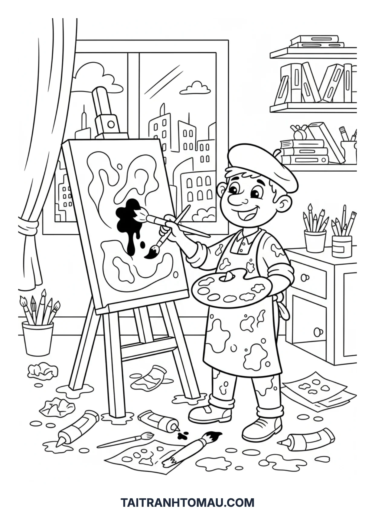 Coloring page 17