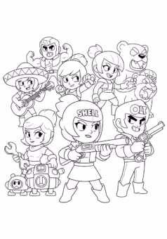 to-mau-Tranh-tô-màu-các-nhân-vật-trong-game-Brawl-Stars
