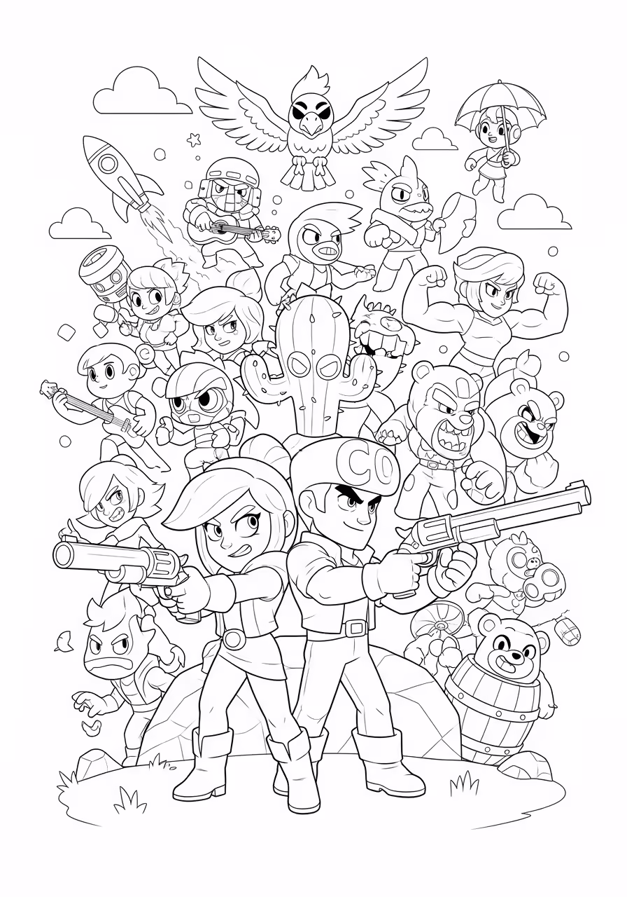 to-mau-Tranh-tô-màu-các-nhân-vật-trong-game-Brawl-Stars