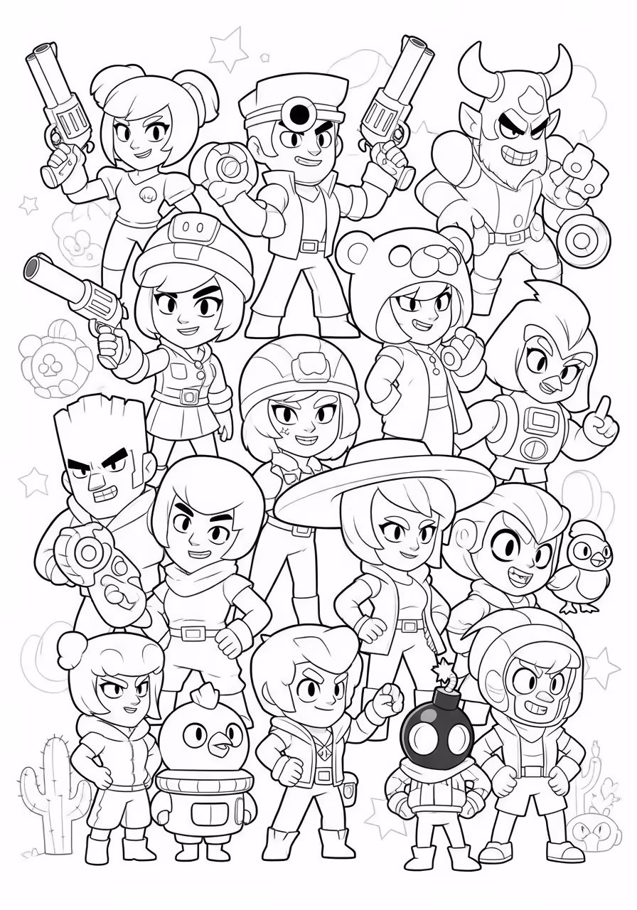 to-mau-Tranh-tô-màu-các-nhân-vật-trong-game-Brawl-Stars