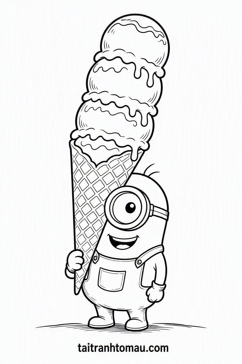 70+ Tranh Tô Màu Minion Vui Nhộn, Siêu Dễ Thương Cho Bé 4 70+ Tranh Tô Màu Minion Vui Nhộn, Siêu Dễ Thương Cho Bé