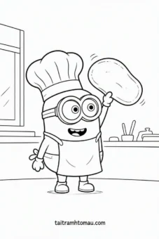 A_funny_Minion_wearing_a_tall_chef_hat_flipping_a_pizza_doug (1)
