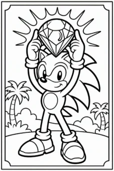 Coloring_page_for_kids_Sonic_holding_a_glowing_Chaos_Emerald (1)