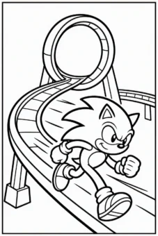 Coloring_page_for_kids_Sonic_sprinting_through_a_giant_loop- (1)