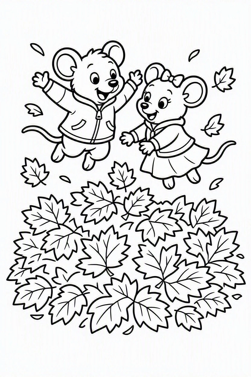 Coloring page Mickey and Minnie (23)