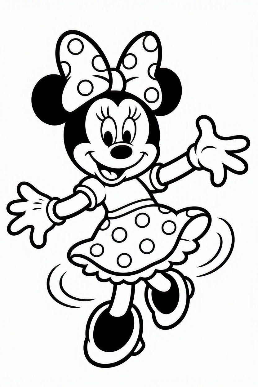 Coloring page Mickey and Minnie (13)