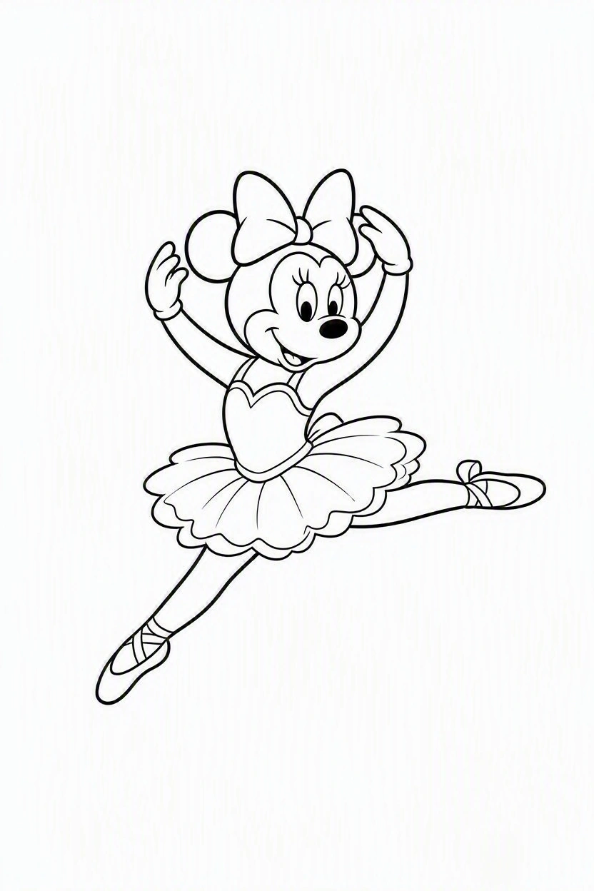Coloring page Mickey and Minnie (87)