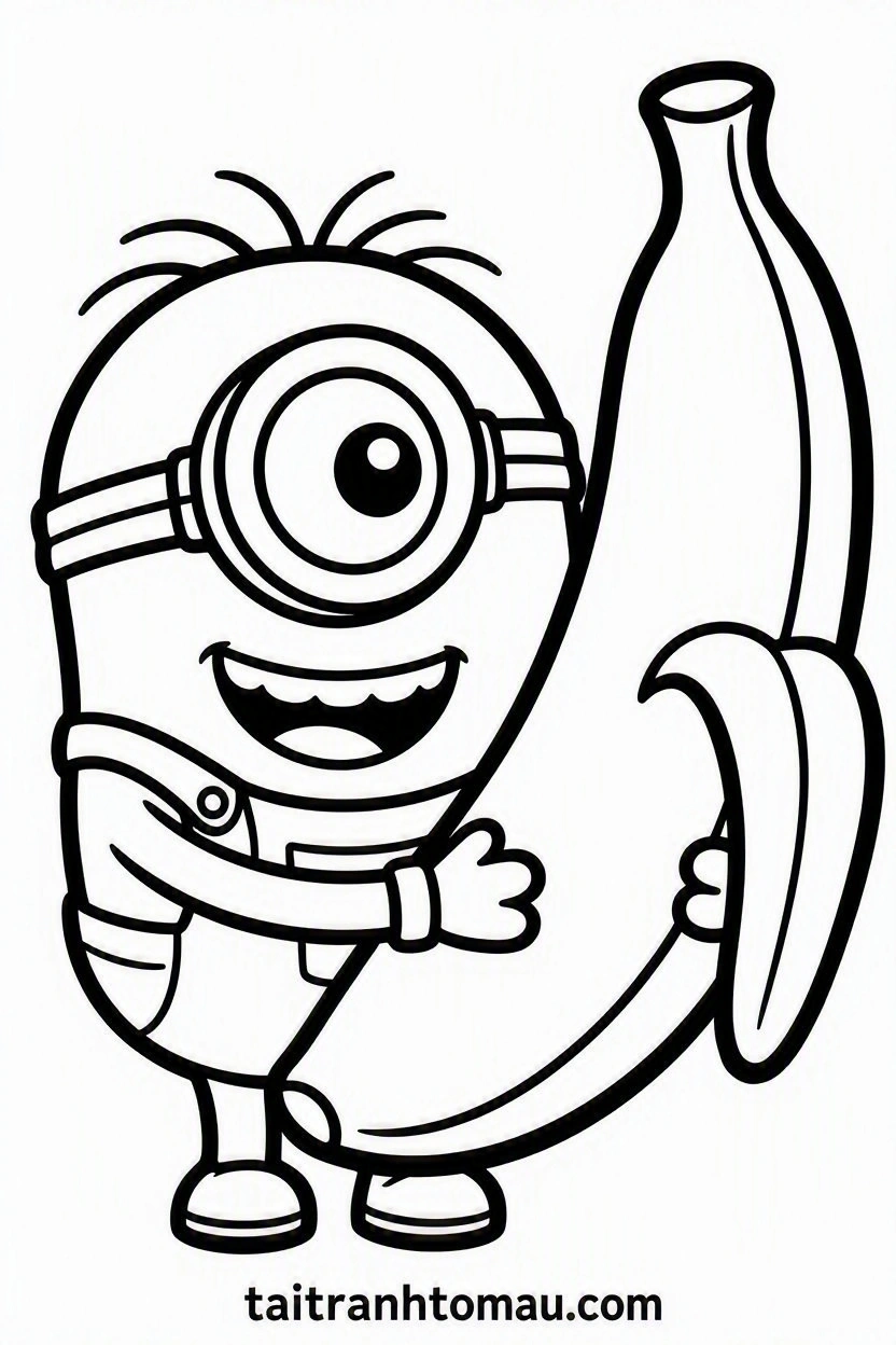 70+ Tranh Tô Màu Minion Vui Nhộn, Siêu Dễ Thương Cho Bé 9 70+ Tranh Tô Màu Minion Vui Nhộn, Siêu Dễ Thương Cho Bé