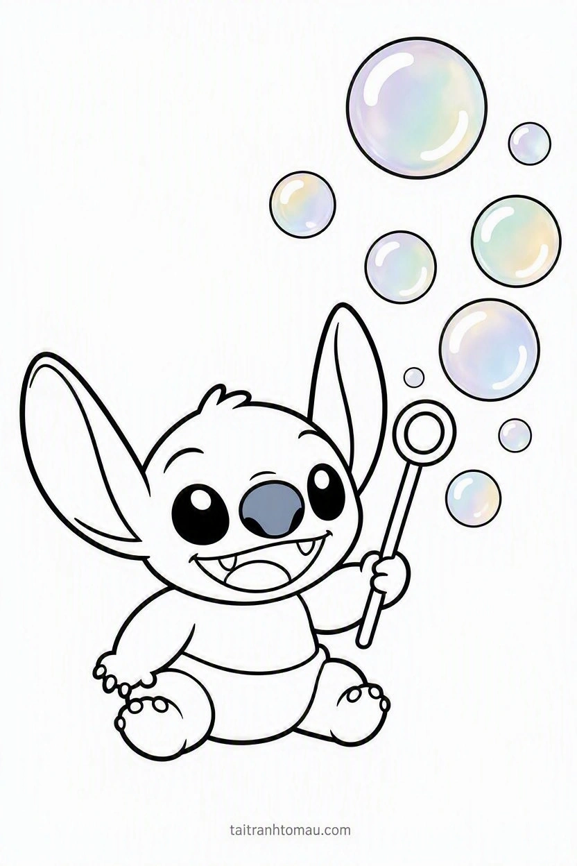 Adorable_baby_Stitch_blowing_iridescent_soap_bubbles_with_a (1)