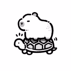 ** Bé sẽ thích thú khi tô màu chú capybara dễ thương này! **