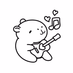tranh-to-mau-capybara-de-thuong