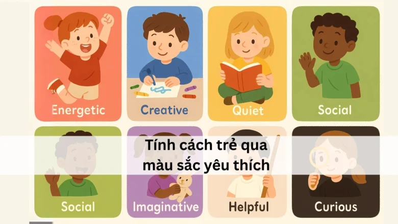 Khám Phá Tính Cách Bé Qua Màu Sắc Yêu Thích [Giải Mã 7 Nhóm Màu]