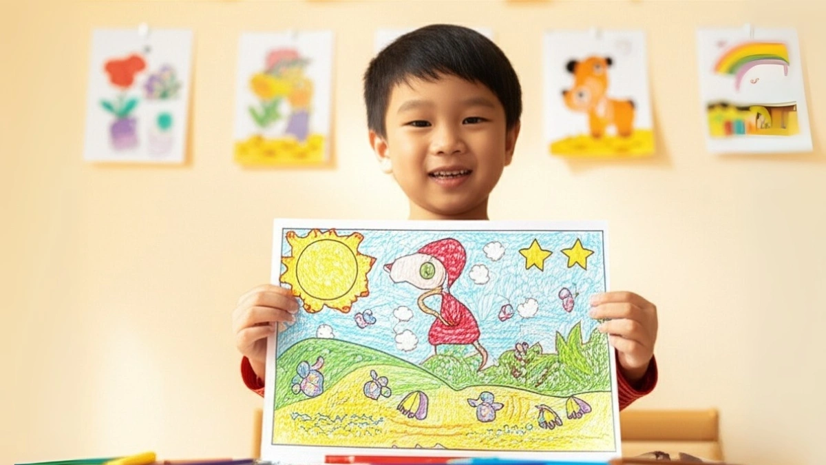 Tại sao tranh tô màu giúp trẻ bình tĩnh và tập trung hơn?