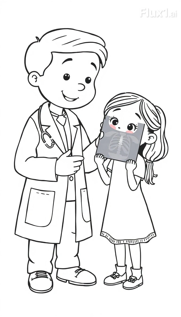 Tranh Tô Màu Bác Sĩ – Giúp Bé Khám Phá Nghề Y Thú Vị 15 Tranh Tô Màu Bác Sĩ – Giúp Bé Khám Phá Nghề Y Thú Vị